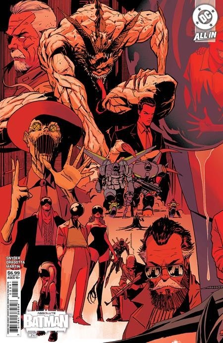Absolute Batman #25 A B C D E F G H I J L Variant Set 1:25 Options Presale 10/28