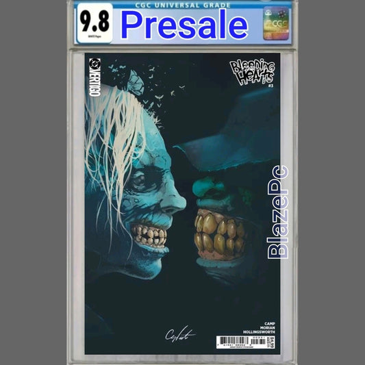 Bleeding Hearts #3 CGC 9.8 Stevan Subic Cover C Variant DC Vertigo 2026 PRESALE