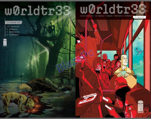 W0rldtr33 #3 Cover A B Variant Set Options Worldtree Tynion Image 2023 NM