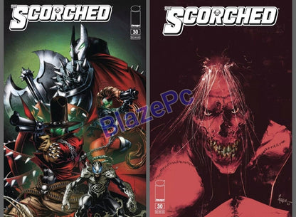 The Scorched #30 Cover A B Variant Set Options Spawn Image 2024 NM