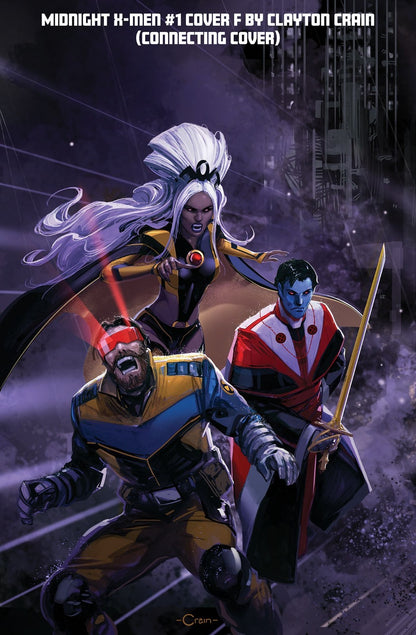 Midnight X-Men #1 Cover A B C D F H I Variant Set Options 2026 Presale 10/7