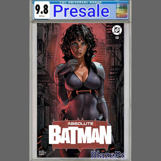 Absolute Batman #13 CGC 9.8 Ivan Talavera Trade Variant Catwoman DC 2025 PRESALE