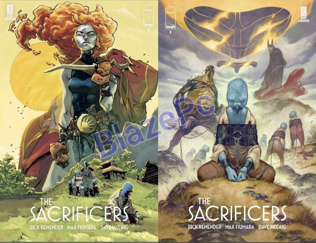 Sacrificers #1 Cover A B Variant Set or 1:10 1:15 1:20 1:25 Options Image Comics