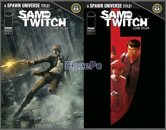 Sam and Twitch Case Files #17 Cover A B Variant Set Options Image Presale 9/3