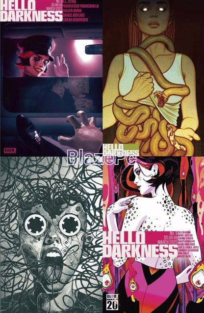 Hello Darkness #9 Cover A B C D Variant Set or 1:20 Options Boom Studios 2025 NM