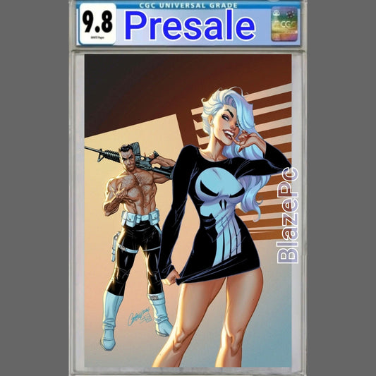 Black Cat #11 CGC 9.8 1:100 Campbell VIRGIN Variant 1st Print Punisher PRESALE