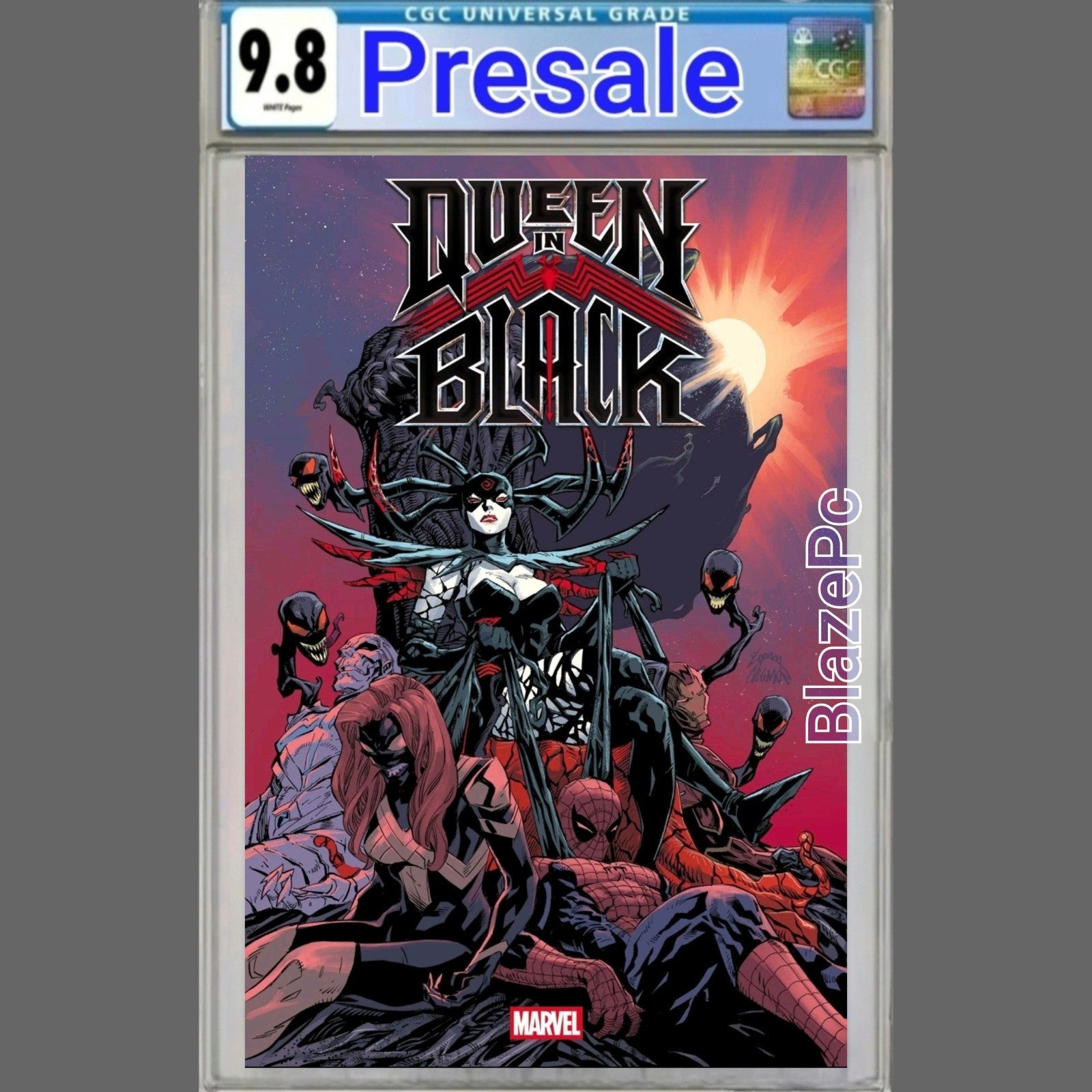 Queen In Black #1 CGC 9.8 Ryan Stegman Cover A 1st Print Marvel 2026 PRESALE