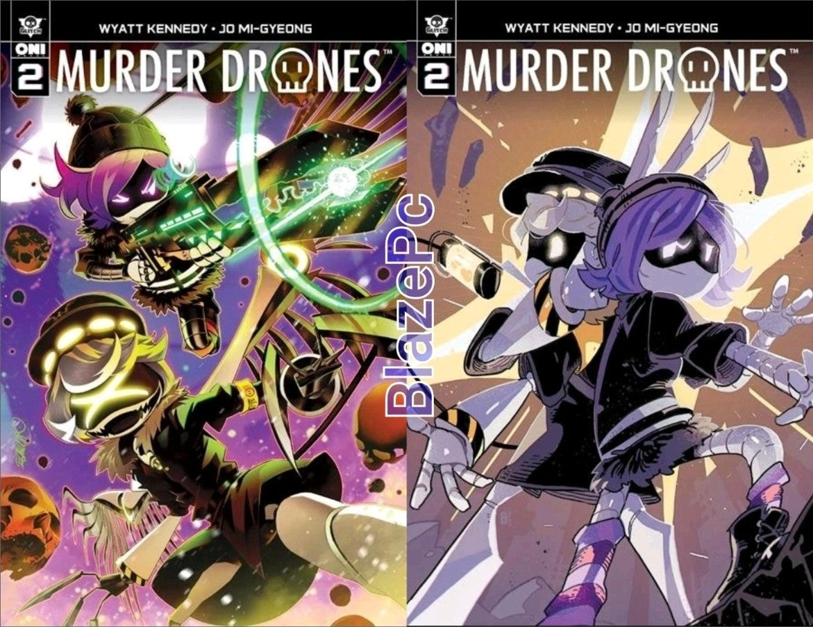 Murder Drones #2 Cover A B Variant Set Options Oni Press 2026 Presale 3/25