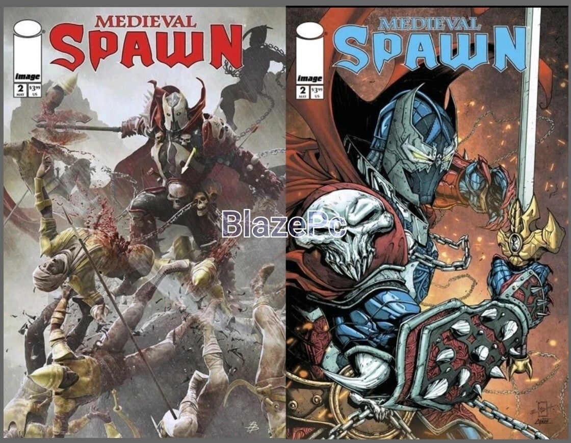 Medieval Spawn #2 Cover A B Variant Set Options Image Comics 2025 NM