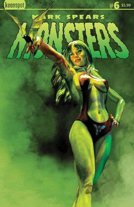 Mark Spears Monsters #6 CGC 9.8 Cover C Vampirella Variant 2025 PRESALE