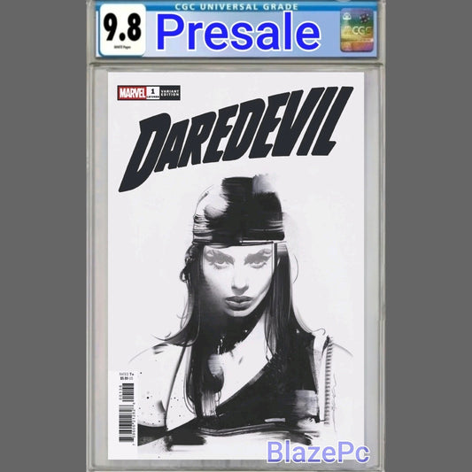 Daredevil #1 CGC 9.8 1:500 Jeff Dekal Variant 1st Print Marvel 2026 PRESALE
