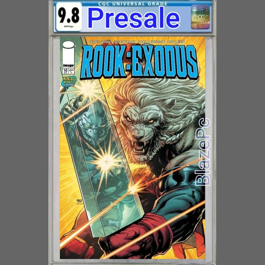 Rook Exodus #10 CGC 9.8 Cover E Fabok & Anderson Invincible Variant PRESALE