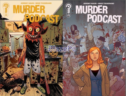 Murder Podcast #2 Cover A B Variant Set Options Ignition Press Presale 10/22