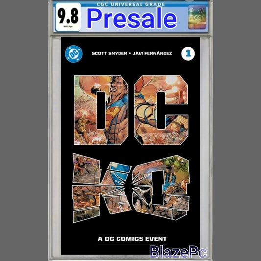 DC K.O. #1 CGC 9.8 Cover A Acetate Javier Fernandez Variant DC 2025 PRESALE