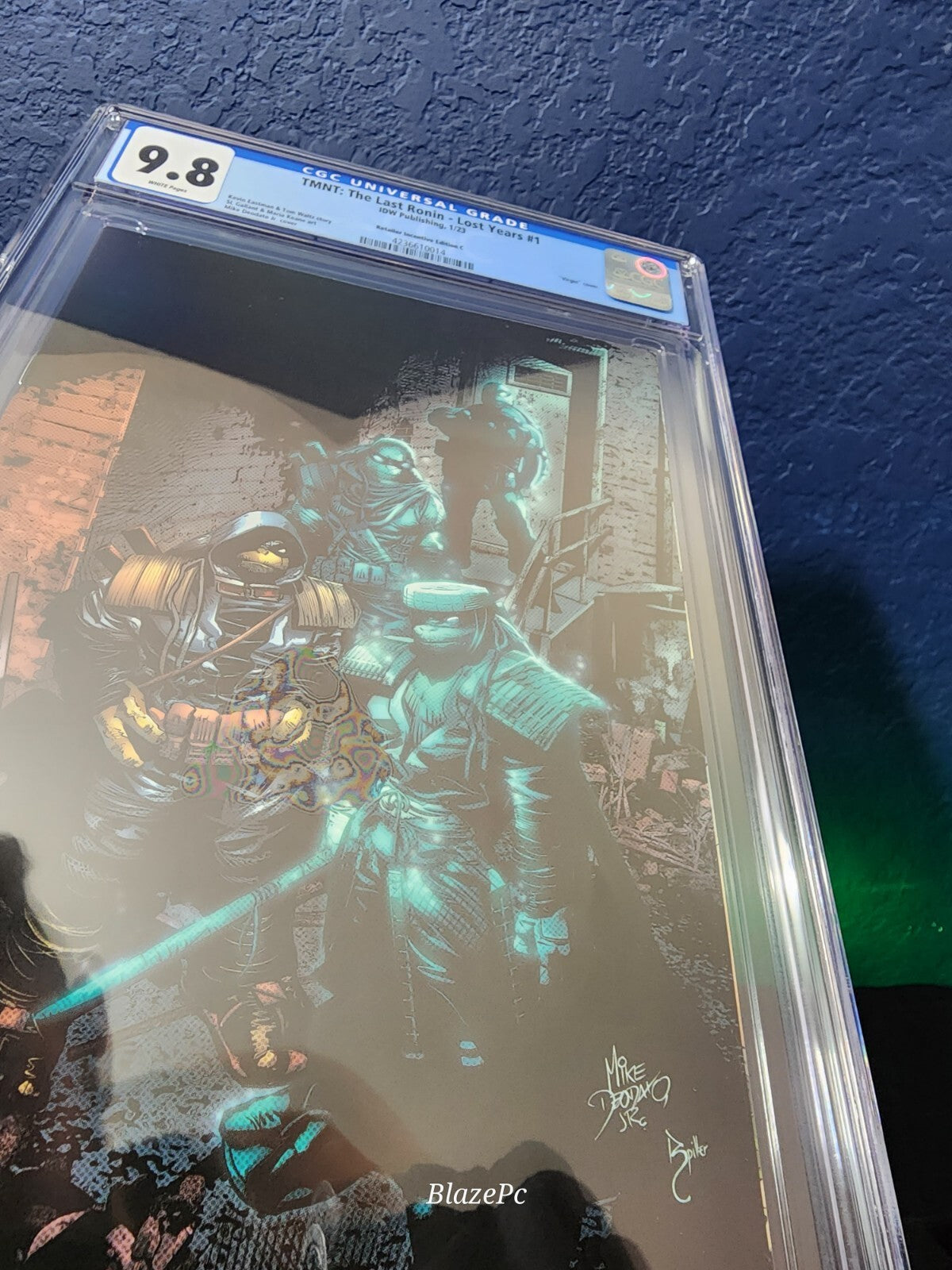 TMNT The Last Ronin Lost Years #1 CGC 9.8 1:100 Deodato Virgin Variant IDW 2023