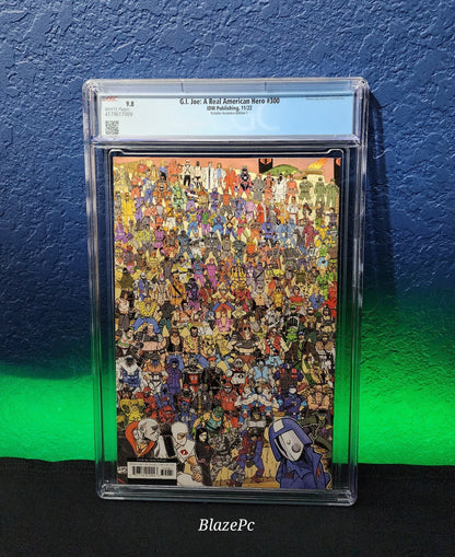 G.I Joe A Real American Hero #300 CGC 9.8 1:50 Sullivan Virgin Variant Hama IDW