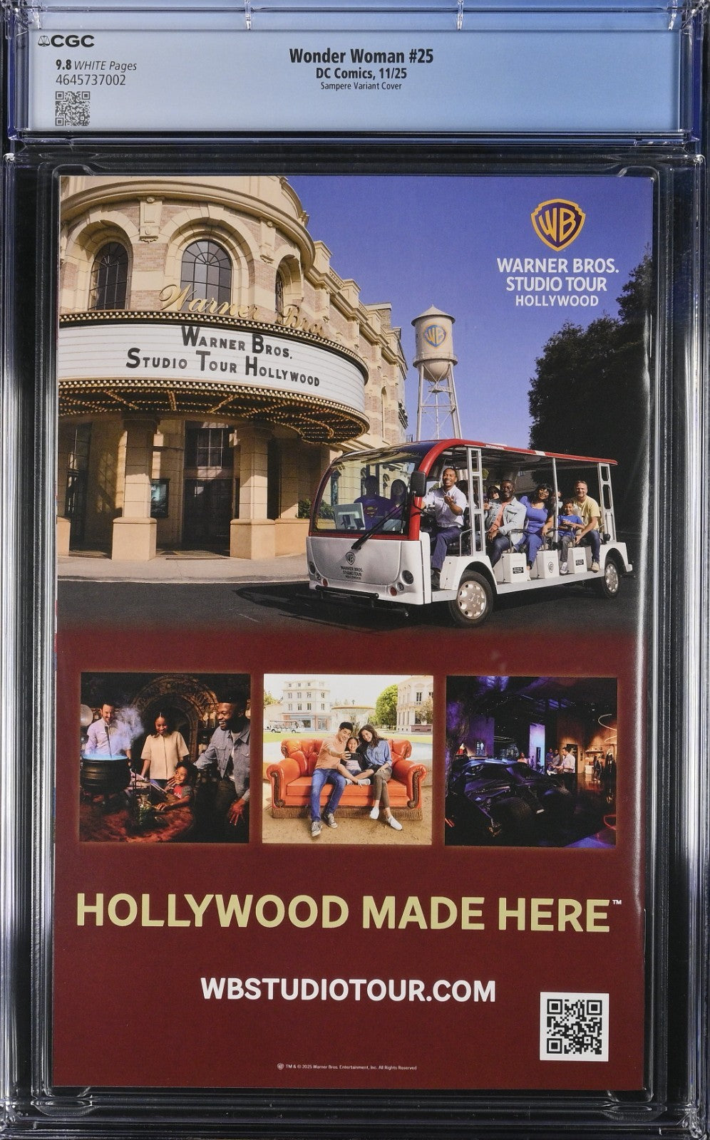 Wonder Woman #25 CGC 9.8 Cover D Sampere Matriarch Variant DC 2025