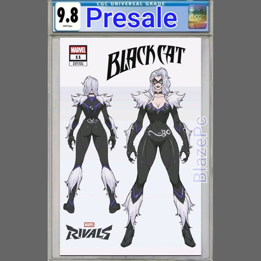 Black Cat #11 CGC 9.8 Netease Variant 1st Print Punisher Marvel 2026 PRESALE