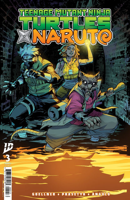 TMNT x Naruto #3 Cover A B C D Variant Set or 1:25 1:50 Option 2025 IDW NM