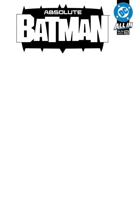 Absolute Batman #25 A B C D E F G H I J L Variant Set 1:25 Options Presale 10/28