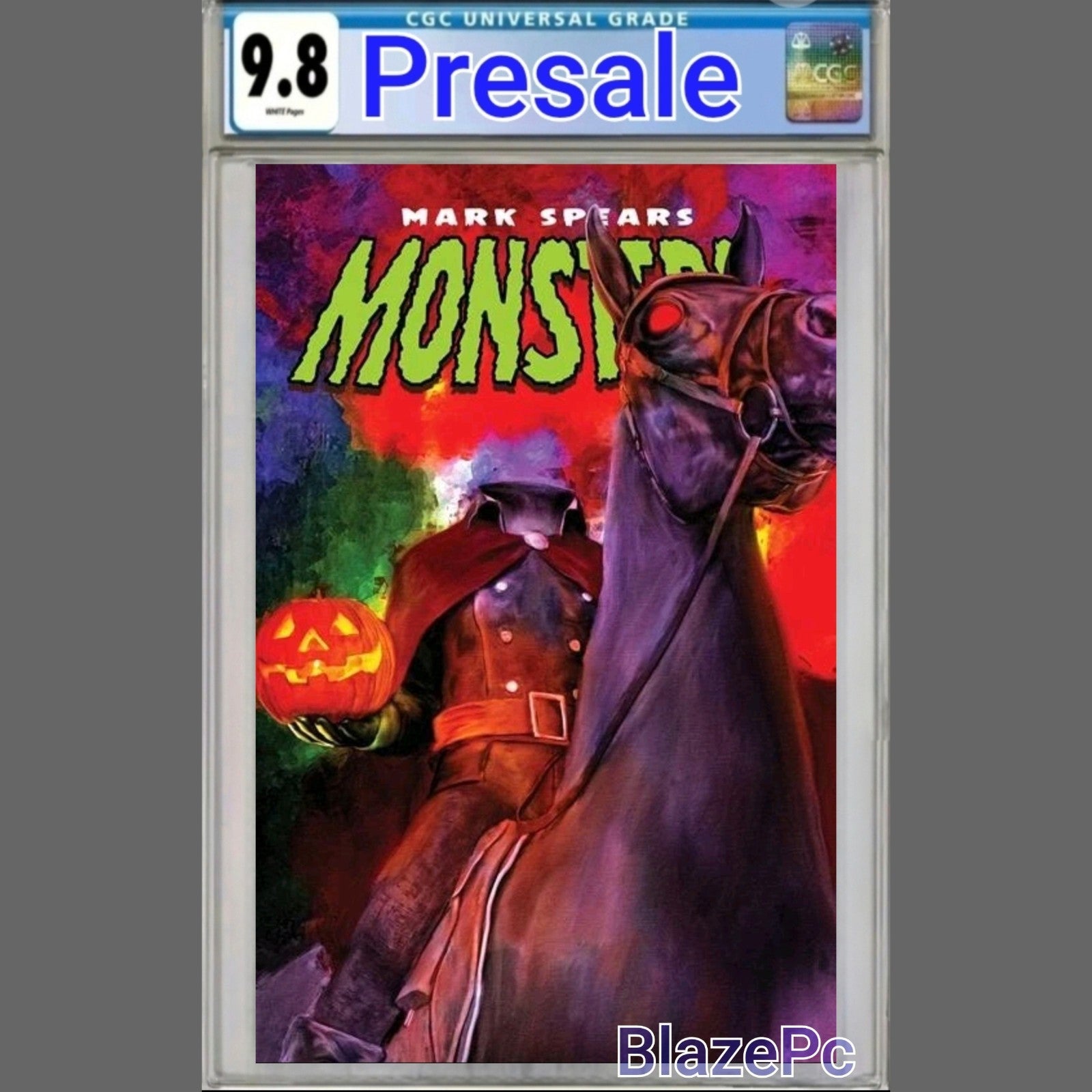 Mark Spears Monsters #8 CGC 9.8 1:1000 Metal Blind Bag Variant PRESALE
