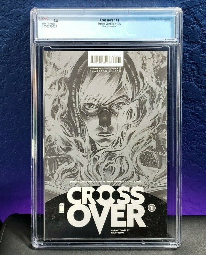 Crossover #1 CGC 9.8 1:75 Shaw Incentive Virgin Variant Image Donny Cates 