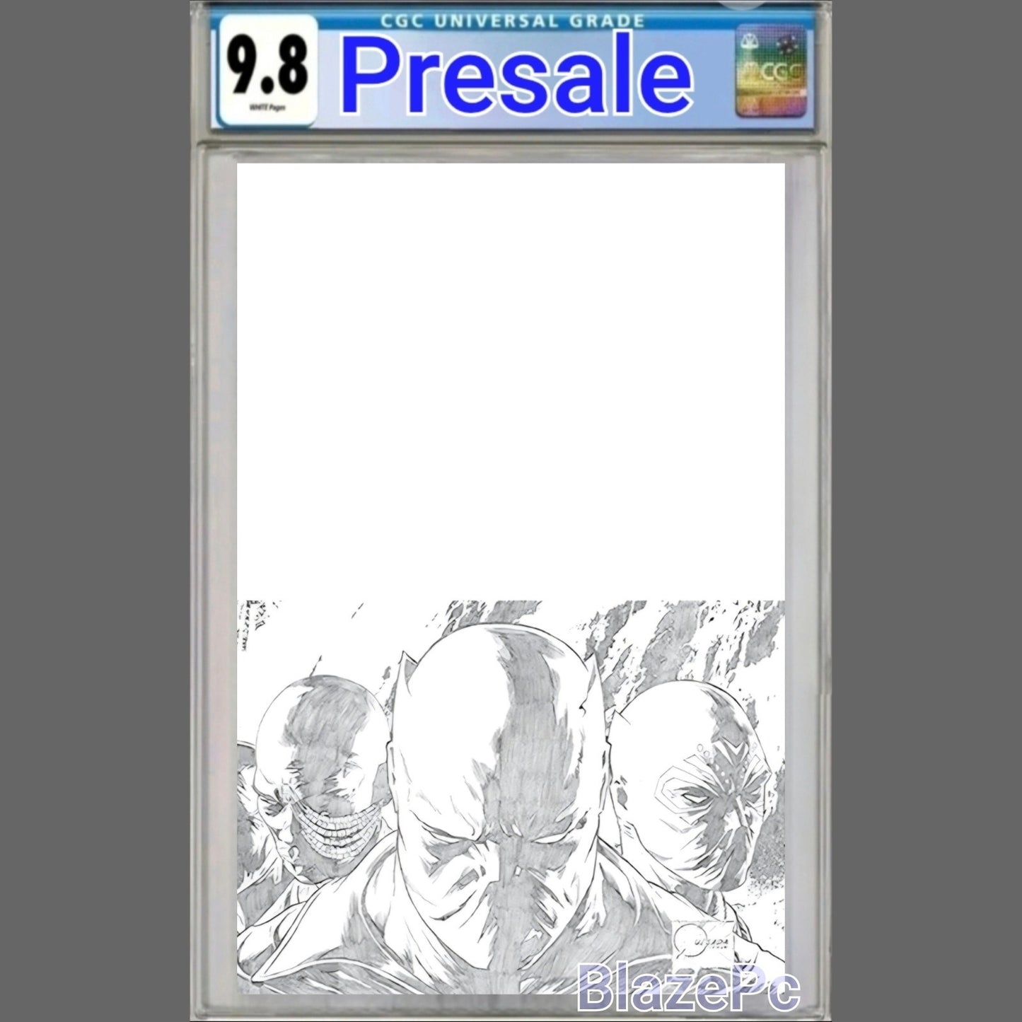 Marvel Knights The World To Come #1 CGC 9.8 1:25 2nd Print B&W Variant PRESALE