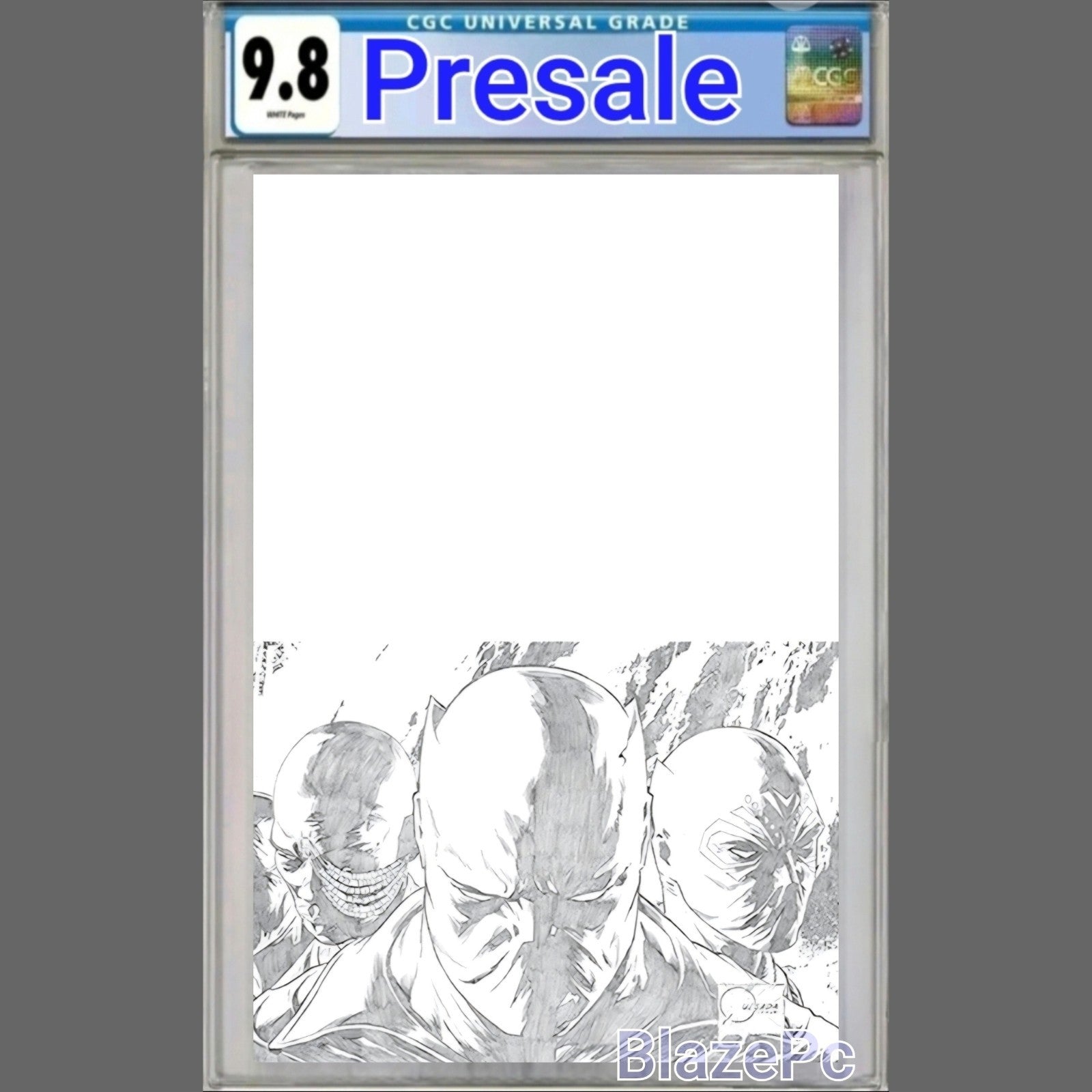 Marvel Knights The World To Come #1 CGC 9.8 1:25 2nd Print B&W Variant PRESALE