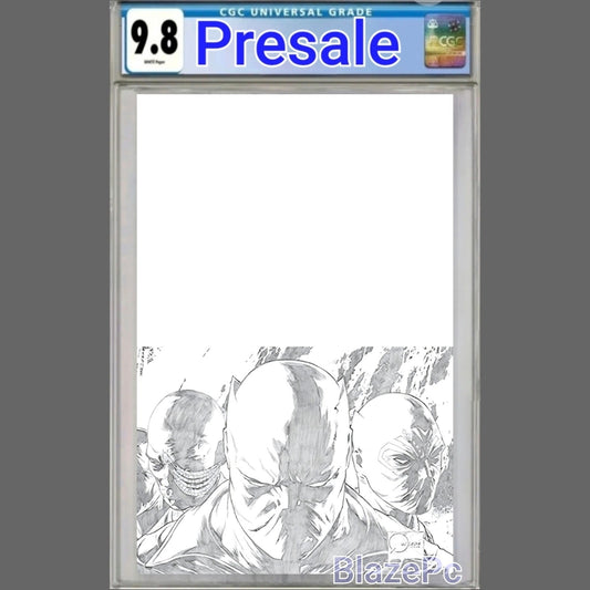 Marvel Knights The World To Come #1 CGC 9.8 1:25 2nd Print B&W Variant PRESALE