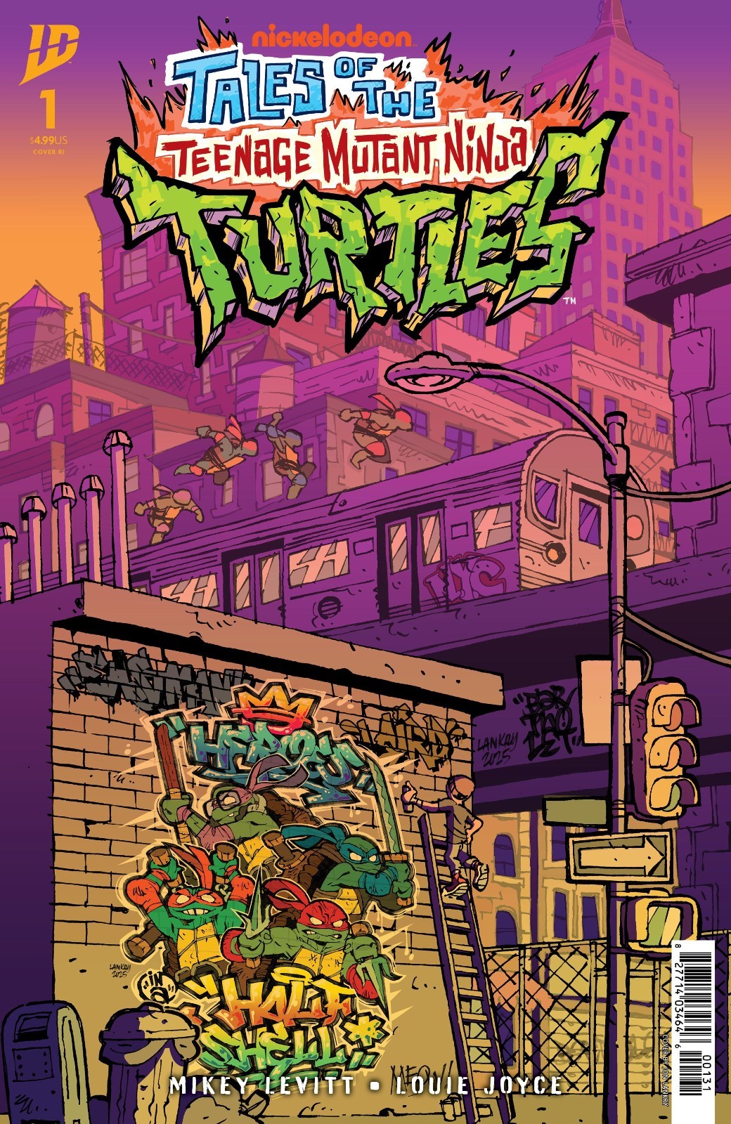 Tales of the Teenage Mutant Ninja Turtles #1 A B or 1:25 Options Presale 10/15