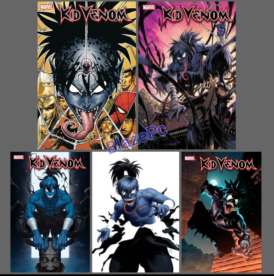 Kid Venom #1 Cover A B C D E Foil Variant Set or 1:25 1:100 Options 2024 NM