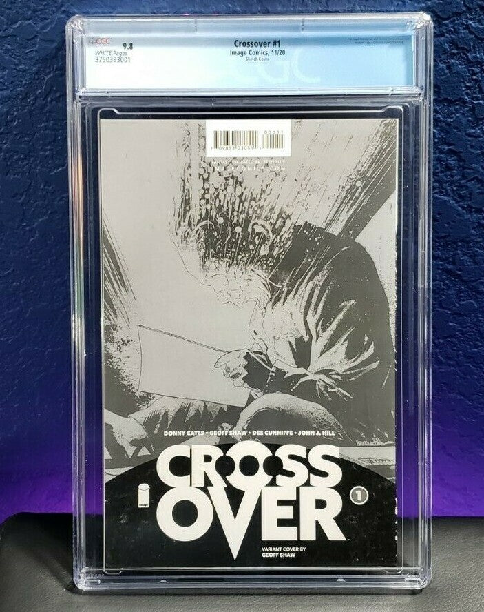 Crossover #1 CGC 9.8 1:200 Shaw Sketch Incentive Variant Image Donny Cates 