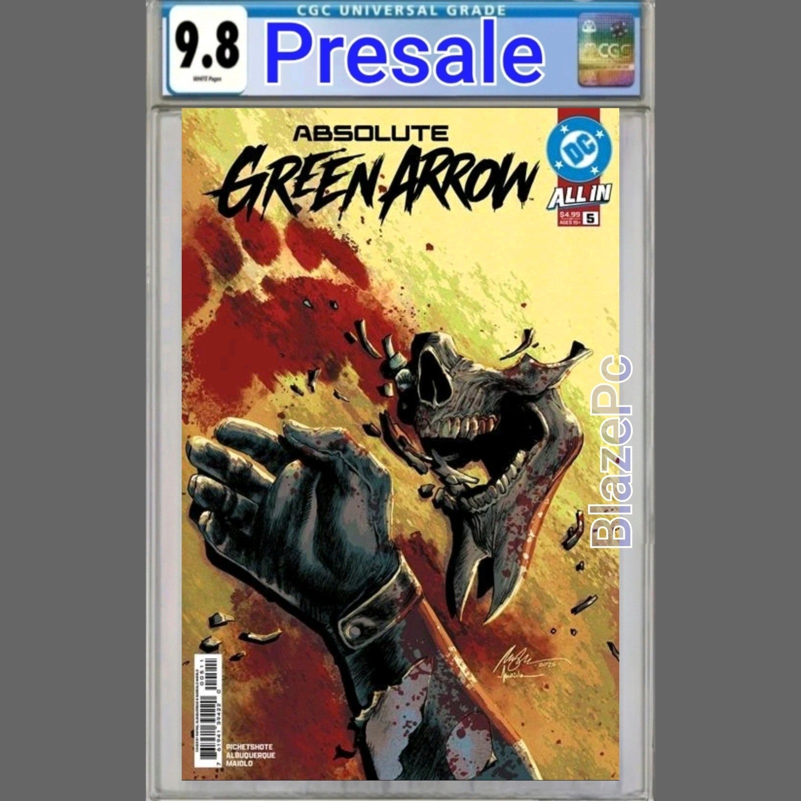 Absolute Green Arrow #5 CGC 9.8 Cover A Albuquerque 1st Print DC 2026 PRESALE