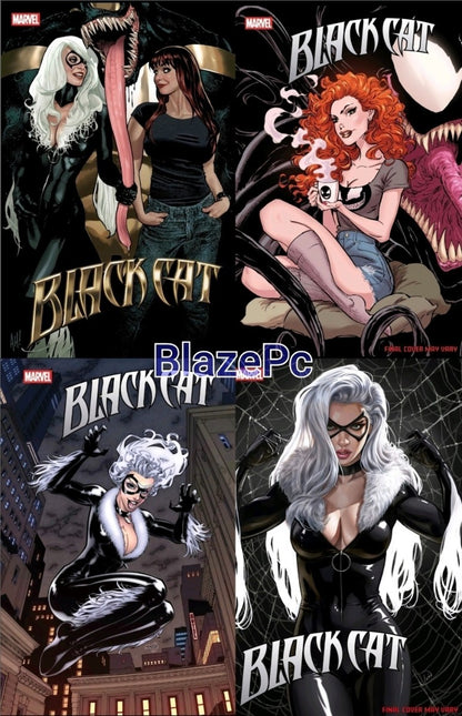 Black Cat #7 Cover A B C D Variant Set Options Wilson Marvel 2026 Presale 2/11