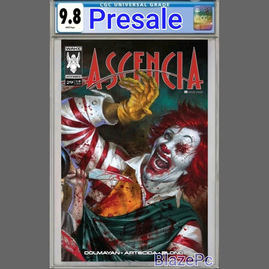 Ascencia #29 CGC 9.8 Cover B Lucio Robes Toga Variant Wake 2025 PRESALE