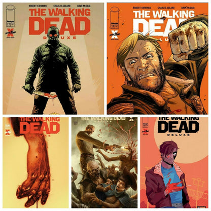 Walking Dead Deluxe #17 Cover A B C D E Variant Set Options NM