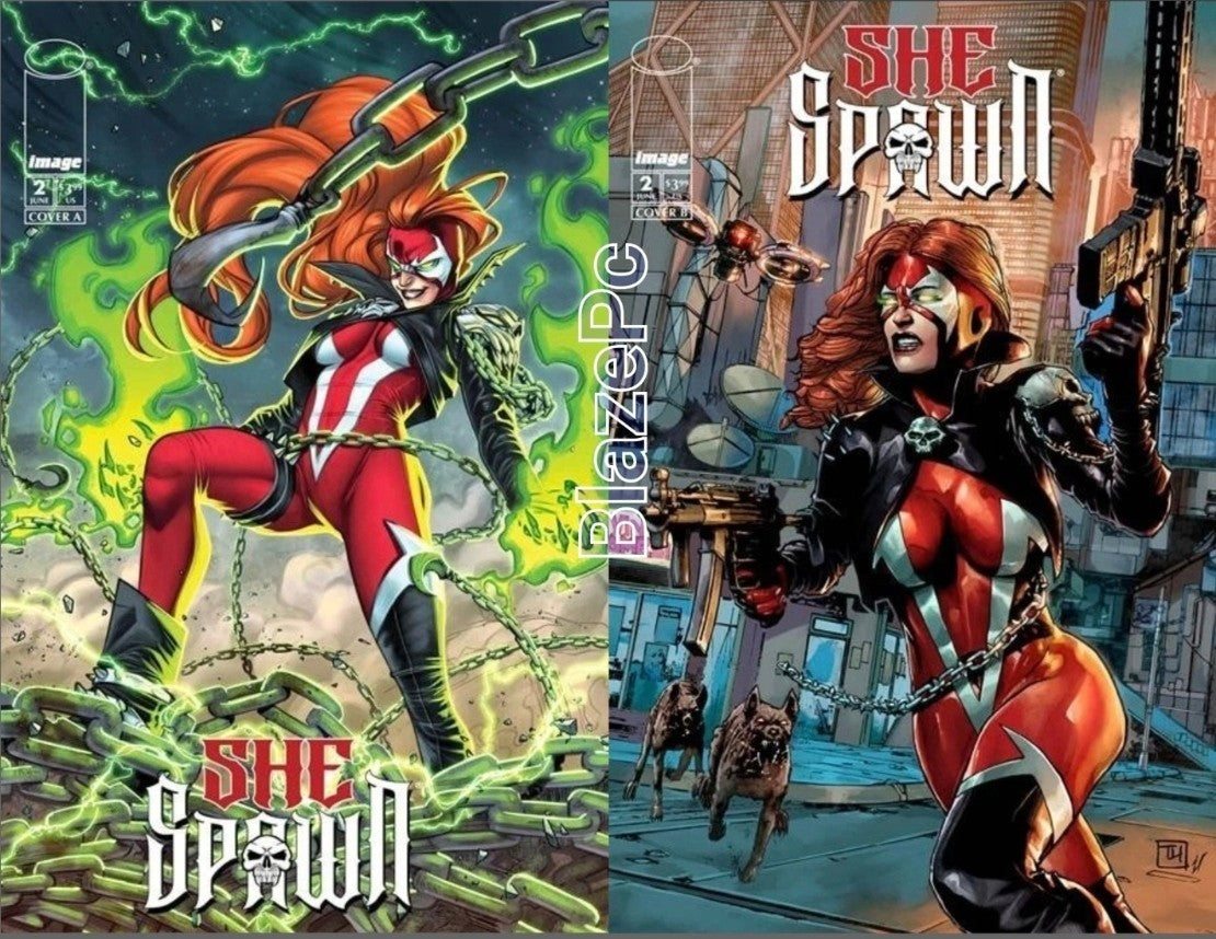 She Spawn #2 Cover A B Variant Set Options Image 2026 Presale 6/3