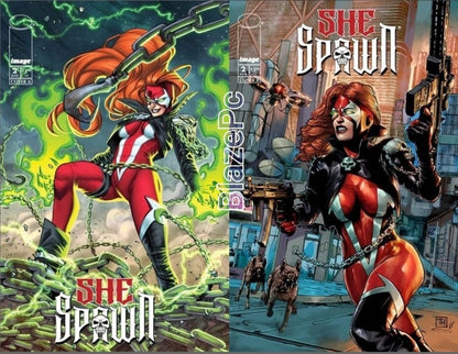 She Spawn #2 Cover A B Variant Set Options Image 2026 Presale 6/3