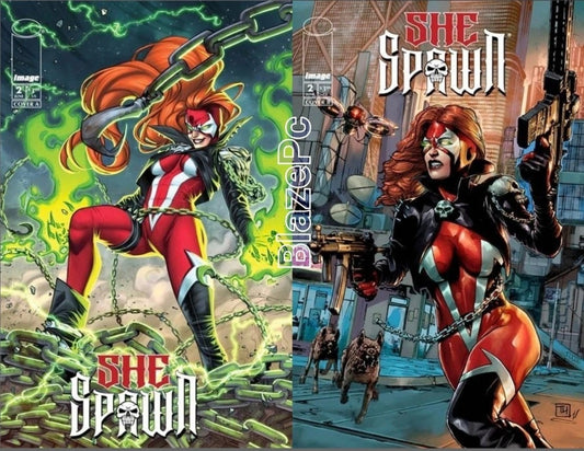 She Spawn #2 Cover A B Variant Set Options Image 2026 Presale 6/3