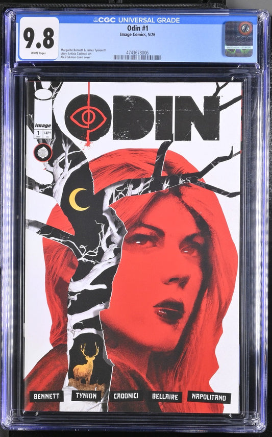 Odin #1 CGC 9.8 Cover A Eckman-Lawn 1st Print Tynion IV Image Comics 2026