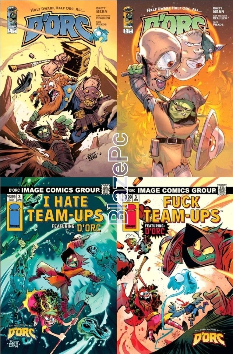 Dorc #3 Cover A B C D Variant Set Options Image Comics 2026 Presale 4/8