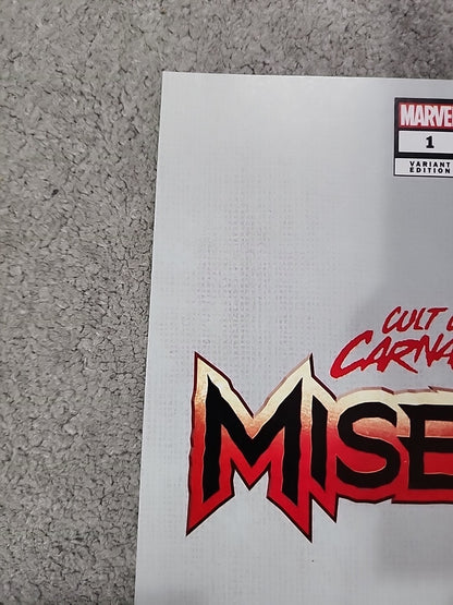 Cult of Carnage: Misery #1 1:25 2nd Print Stegman Virgin Variant 2023 HTF VF/NM