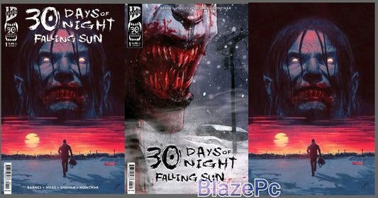 30 Days of Night Falling Sun #1 Cover A B Variant Set 1:25 Options Presale 10/15