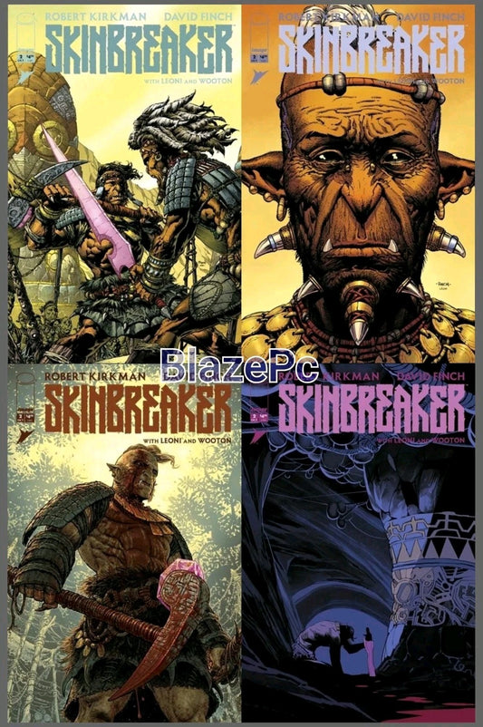 Skinbreaker #2 Cover A B Variant Set Options Kirkman Image Comics Presale 10/22