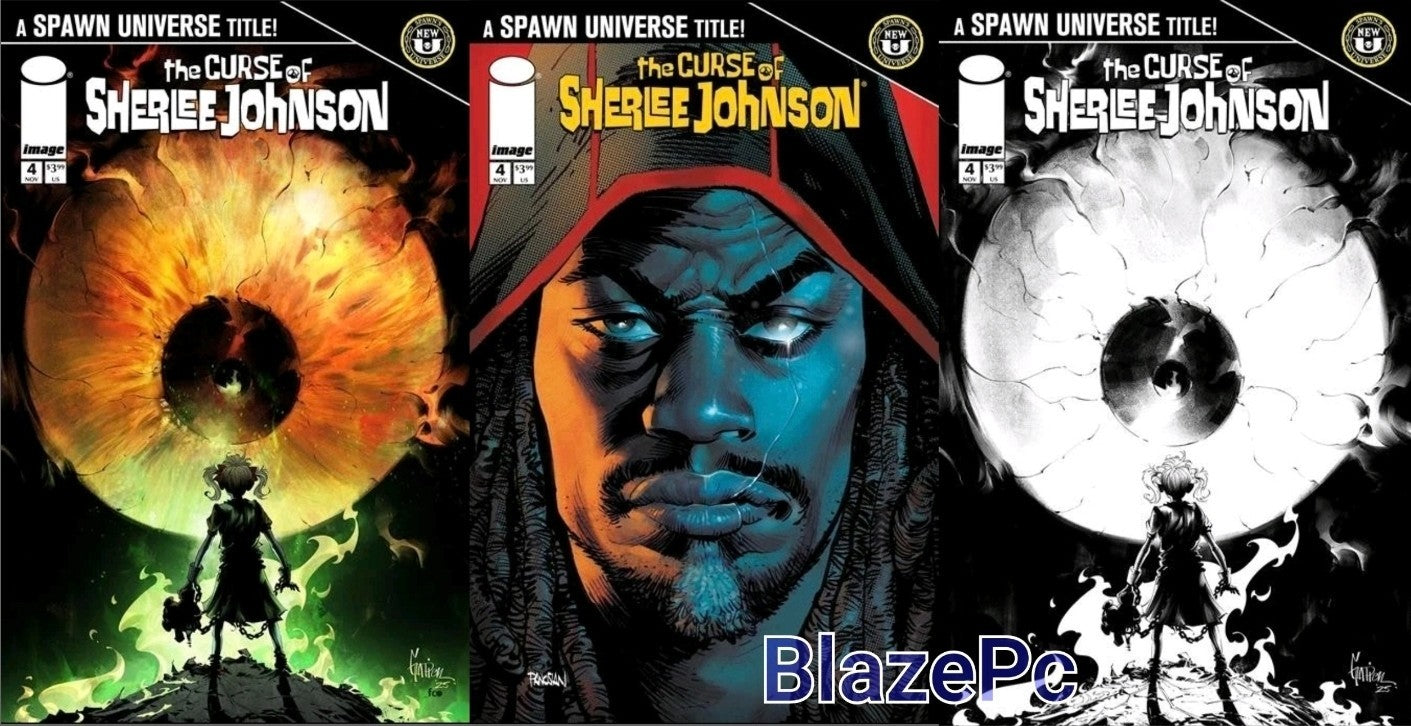 Spawn The Curse Sherlee Johnson #4 A B C Variant Set Options Image Presale 2/11