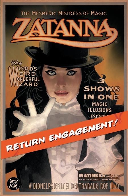 Zatanna #1 Cover A B C D E F Variant Set or 1:25 Options DC 2026 Presale 4/29