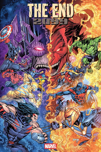 The End 2099 #1 Cover A B C D Variant Set or 1:25 Options Marvel Presale 12/10