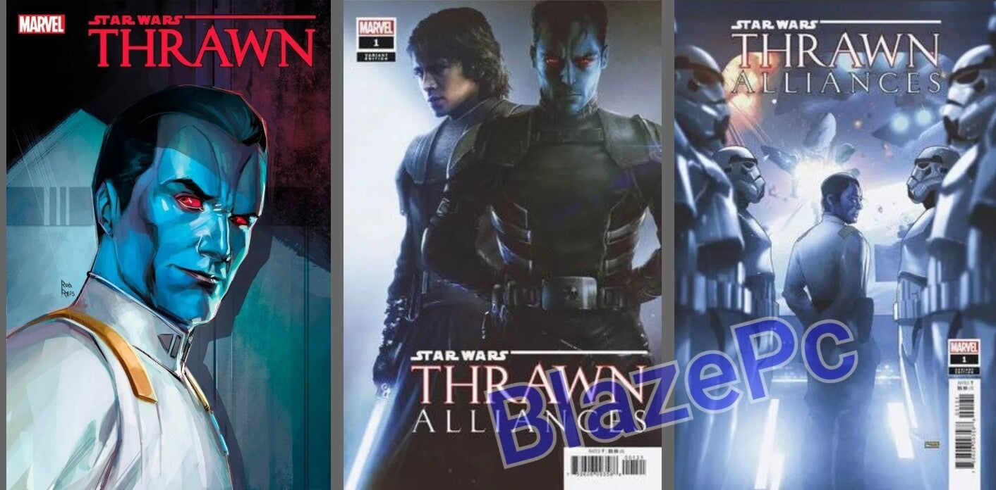 Star Wars Thrawn Alliances #1 Cover A B C Variant Set or 1:25 Options 2024 NM-