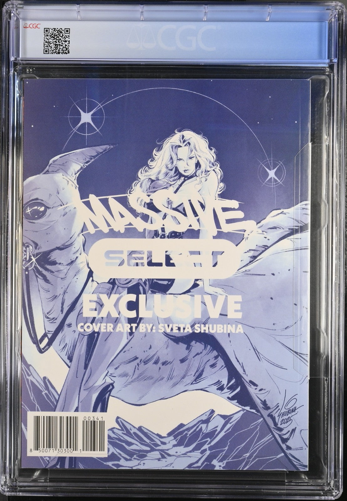 Heavy Metal #3 CGC 9.8 Sveta Shubina Variant Massive Select Exclusive 2025