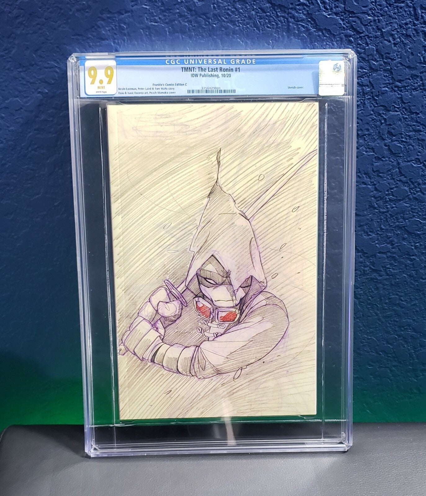 TMNT The Last Ronin #1 CGC 9.9 Momoko C Sketch Cover Virgin Variant not 9.8